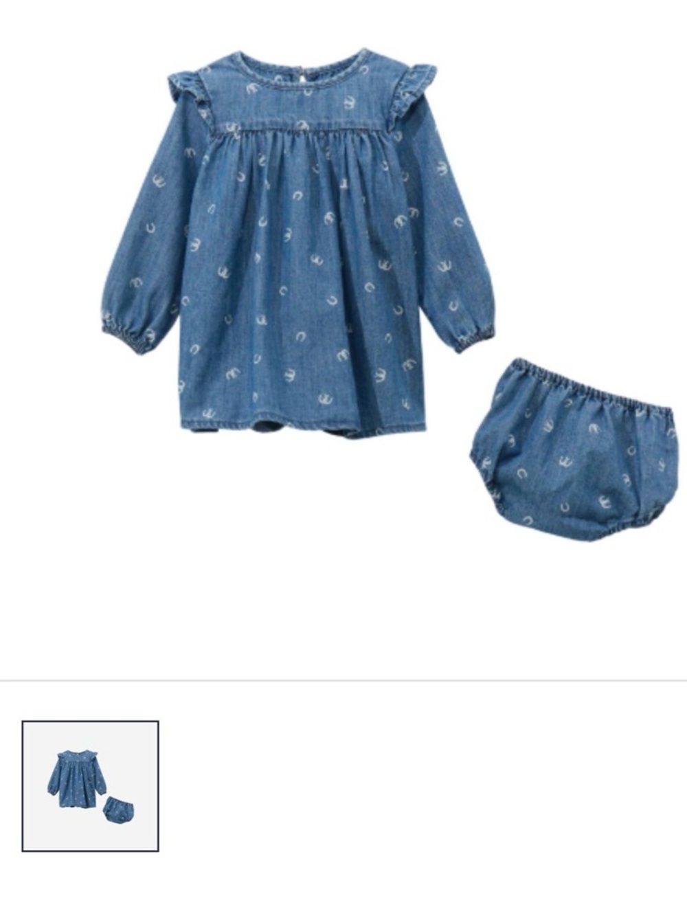 Wrangler Dress w/ Bloomers 2T